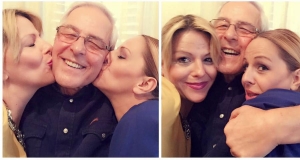 Nada i Ana Bučević sa ocem